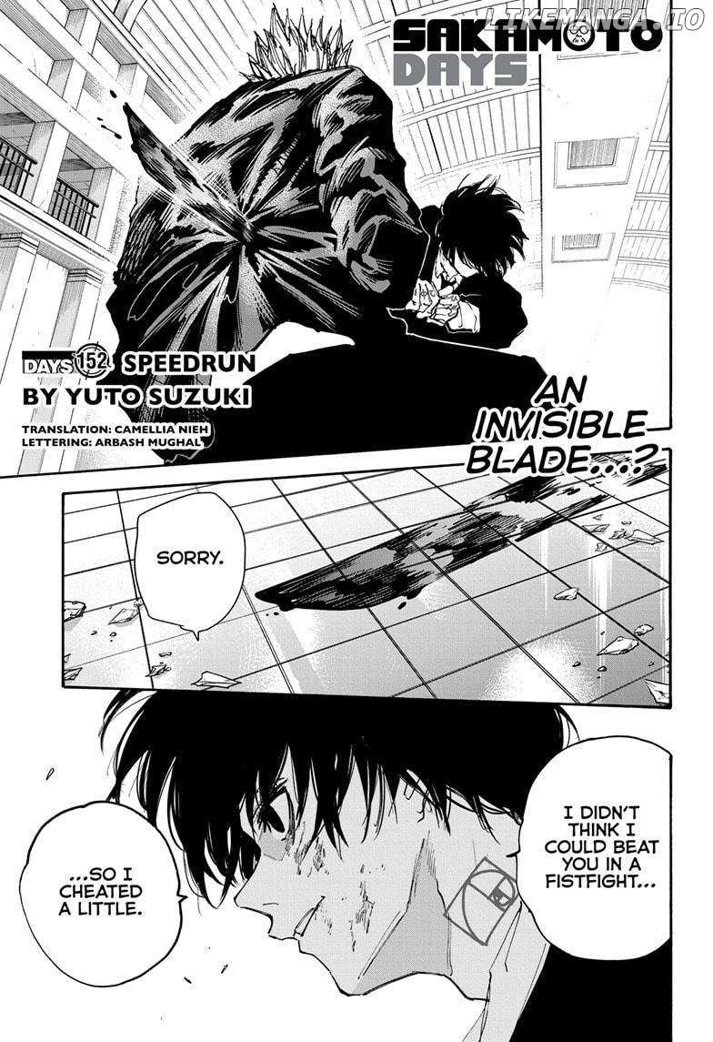 SAKAMOTO DAYS Chapter 152 image 01